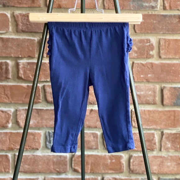 3-6M Old Navy Ruffle Bum Pants 2 Pack - Navy & White - Picture 2 of 5
